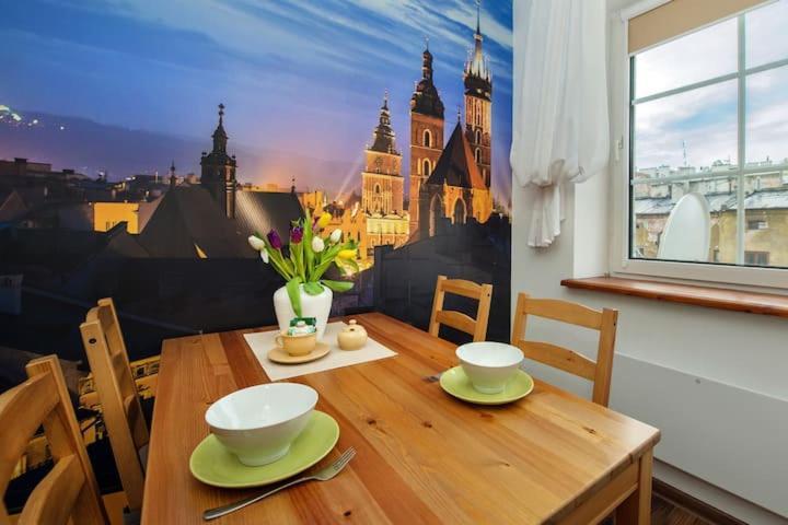 Cosy Studio Apartment Cracovia Exterior foto