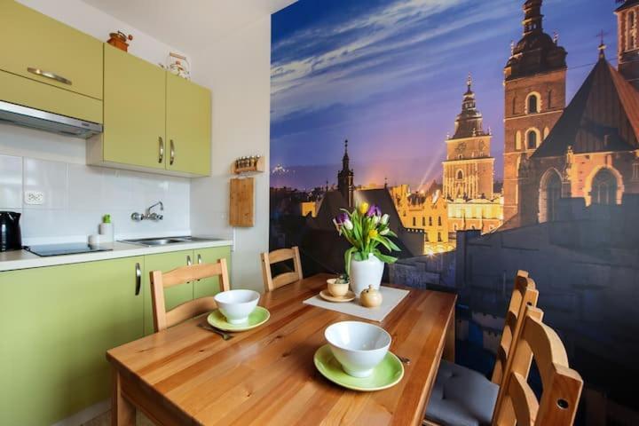 Cosy Studio Apartment Cracovia Exterior foto
